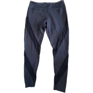 Black Mesh Leggings Size Large